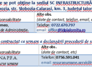 ANUNȚ privind selecția și recrutarea pentru desemnarea Directorului General al S.C. INFRASTRUCTURĂ DRUMURI ȘI PODURI S.A.